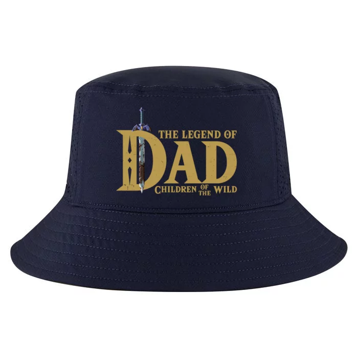 Funny The Legend Of Dad Children Of The Wild Cool Comfort Performance Bucket Hat