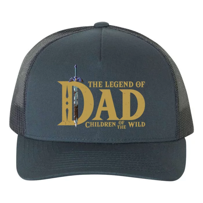 Funny The Legend Of Dad Children Of The Wild Yupoong Adult 5-Panel Trucker Hat