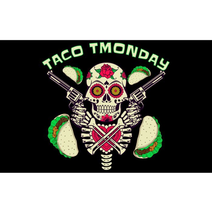 Funny Tacos Lover Taco TMonday Bumper Sticker