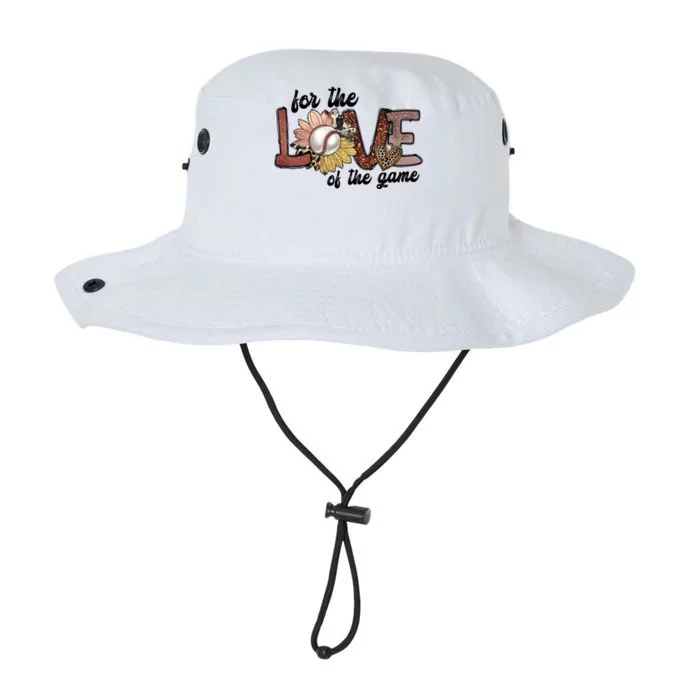 For The Love Of The Game Cool Baseball Design Legacy Cool Fit Booney Bucket Hat