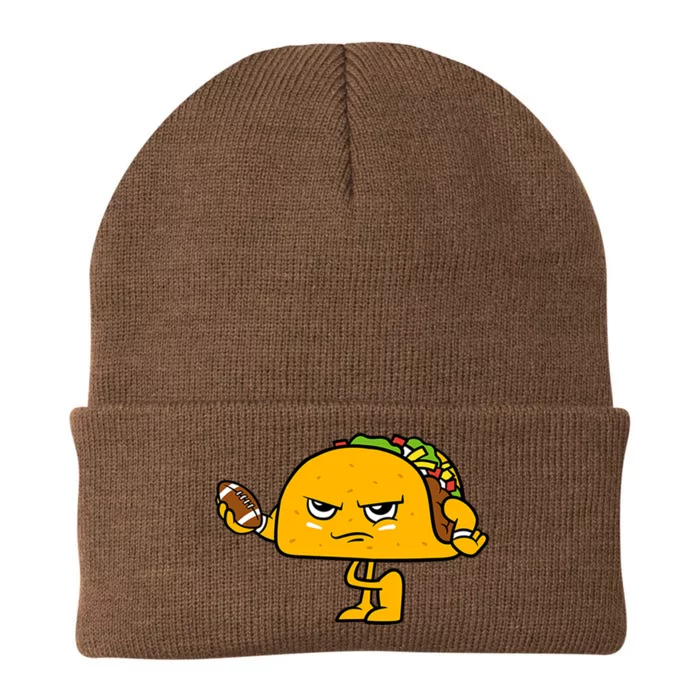 Football Taco Lover Knit Cap Winter Beanie