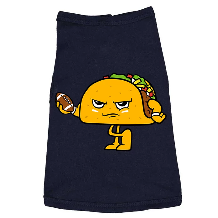 Football Taco Lover Doggie Tank