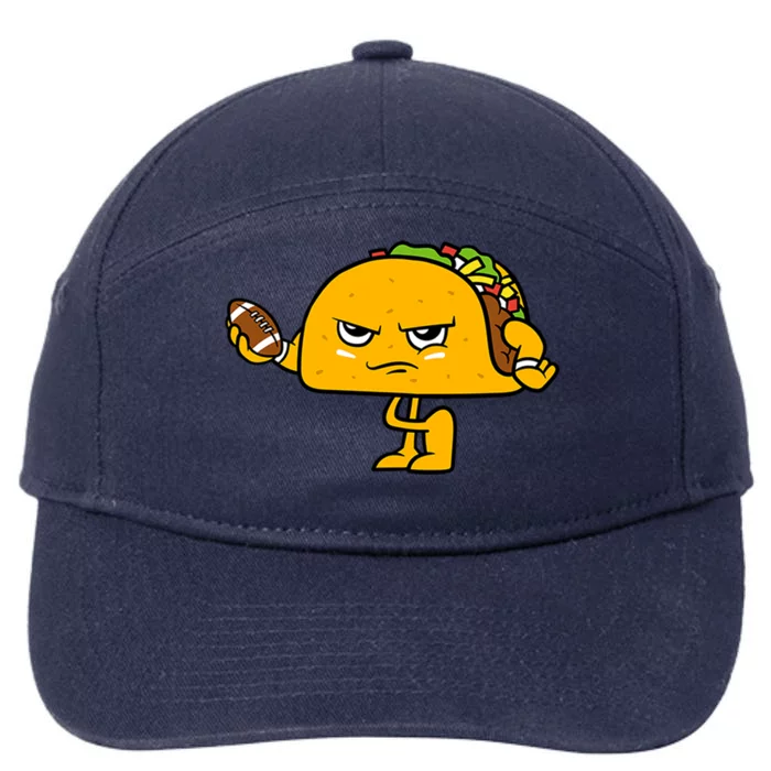 Football Taco Lover 7-Panel Snapback Hat