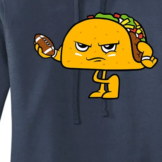 Football Taco Lover Women's Pullover Hoodie