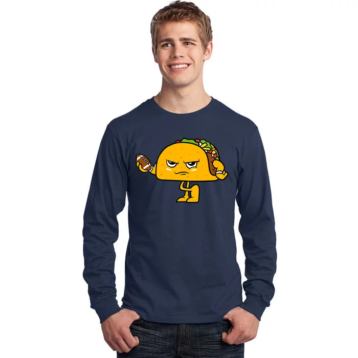 Football Taco Lover Tall Long Sleeve T-Shirt