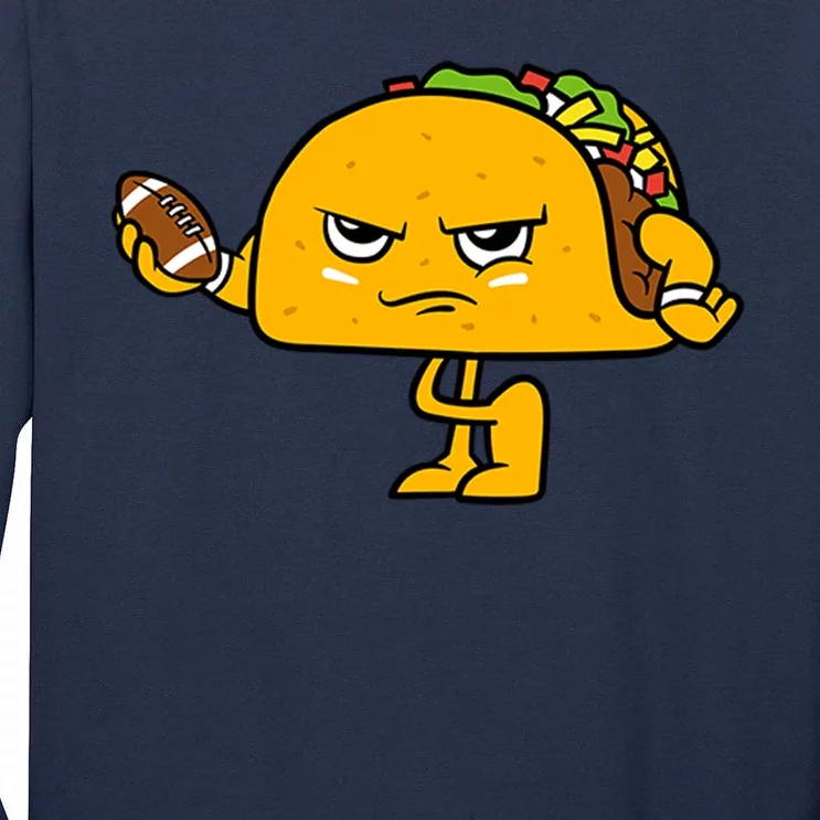 Football Taco Lover Tall Long Sleeve T-Shirt