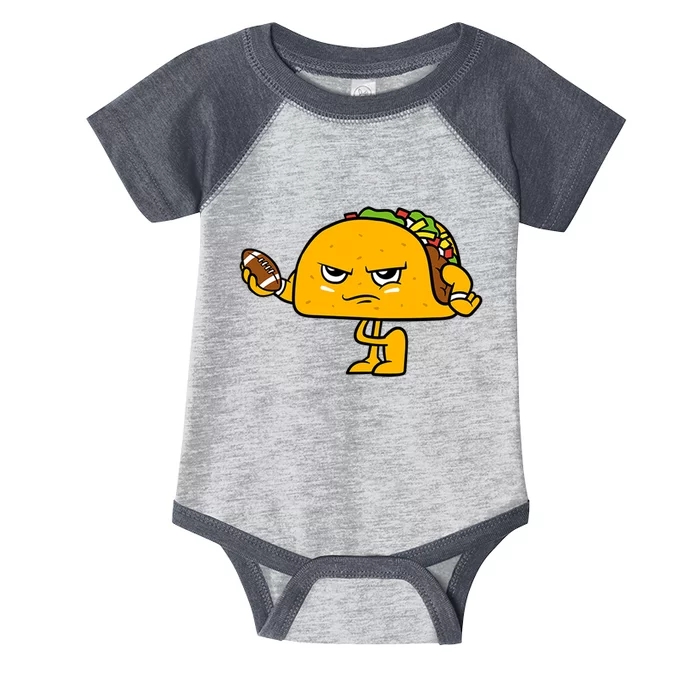 Football Taco Lover Infant Baby Jersey Bodysuit