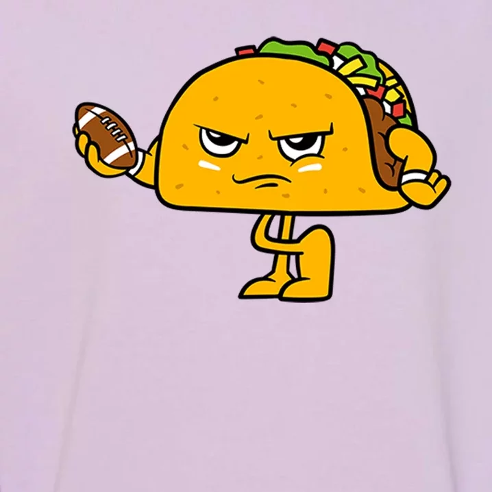 Football Taco Lover Garment-Dyed Sweatshirt