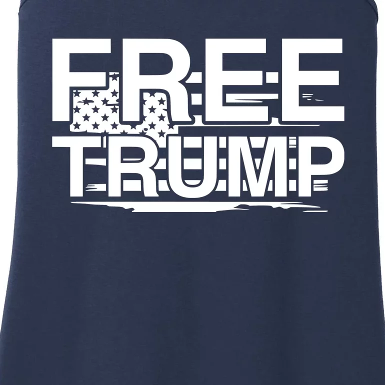 Free Trump Maga 2024 Ladies Essential Tank