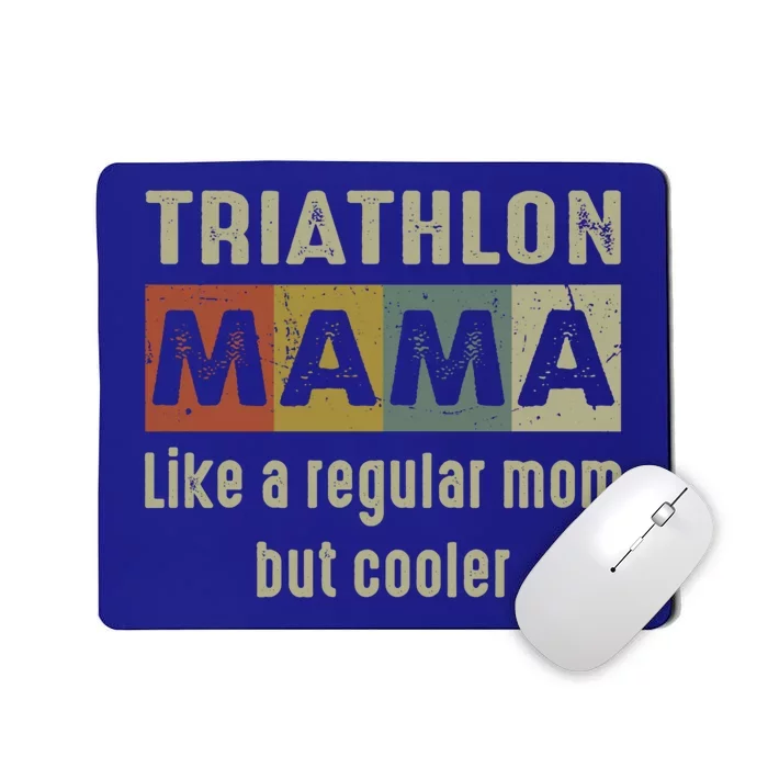 Funny Triathlon Mom Definition Proud Triathlon Mom Gift Mousepad