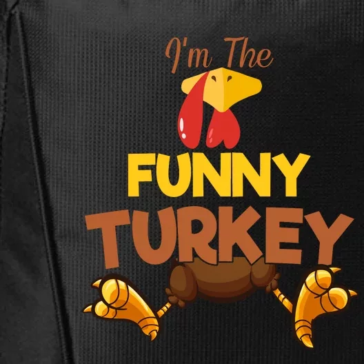 Funny Turkey Matching Family Group Thanksgiving Gifts City Backpack