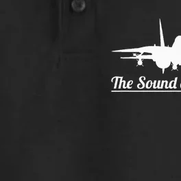 F14 Tomcat Military Fighter Jet Noise Soundof Freedom Art Dry Zone Grid Performance Polo