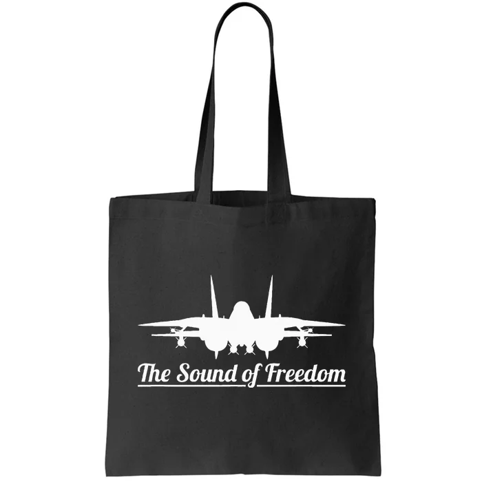 F14 Tomcat Military Fighter Jet Noise Soundof Freedom Art Tote Bag