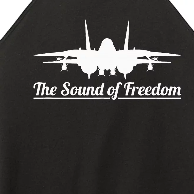 F14 Tomcat Military Fighter Jet Noise Soundof Freedom Art Women’s Perfect Tri Rocker Tank