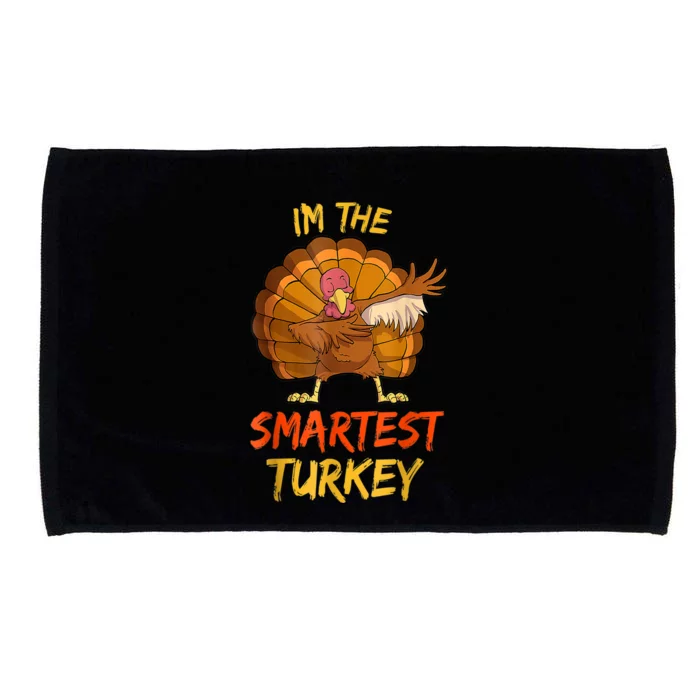 Funny Turkey Matching Family Group Thanksgiving Party Pajama Microfiber Hand Towel