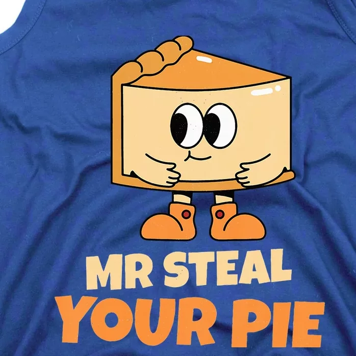 Funny Thanksgiving Mr Steal Your Pie Baby Outfit Tank Top