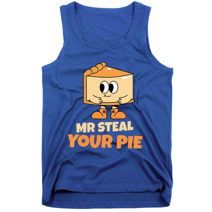 Funny Thanksgiving Mr Steal Your Pie Baby Outfit Tank Top