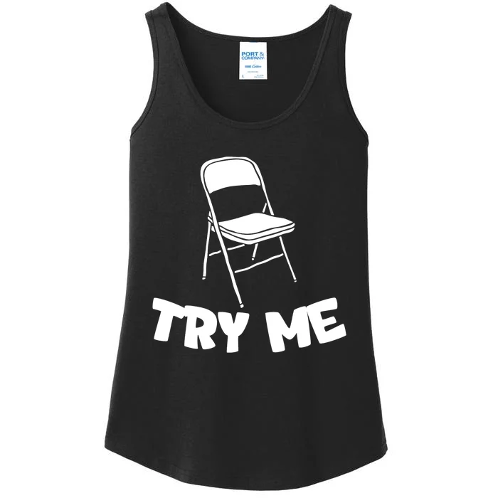 Funny Try Me River Pontoon Viral Boat Brawl Meme Alabama Boat Fight Ladies Essential Tank