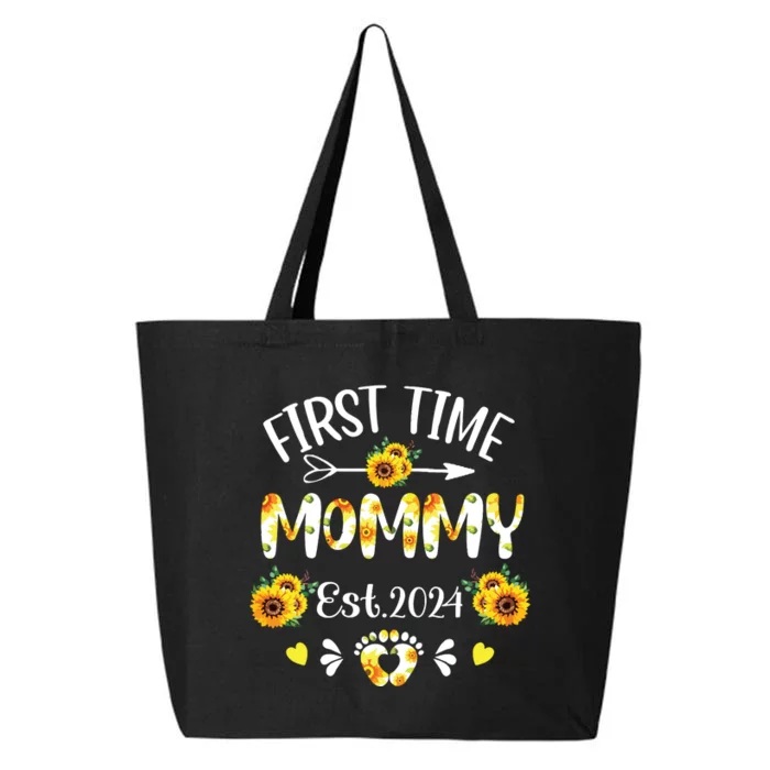 First Time Mommy 2024 Mothers Day Soon To Be Mom Pregnancy 25L Jumbo Tote