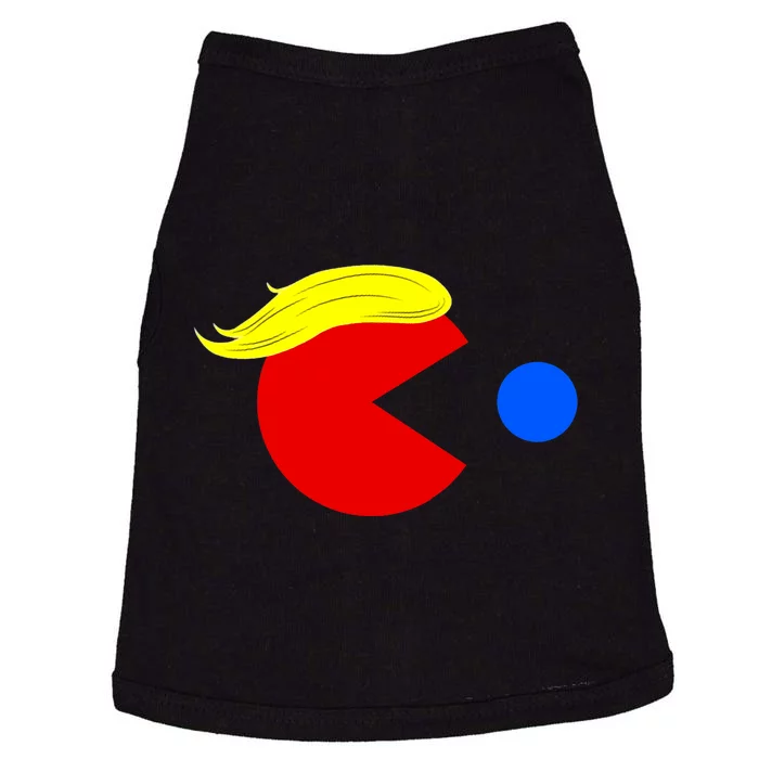 Funny Trump Man 2024 Pac Trump Man Ne Pac Blue Red Dot Doggie Tank