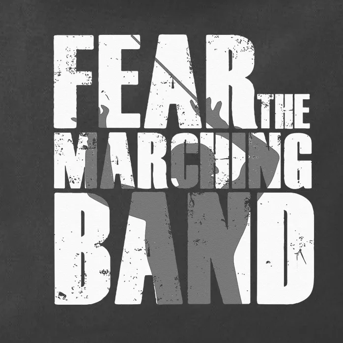 Fear The Marching Band Funny Parody Zip Tote Bag