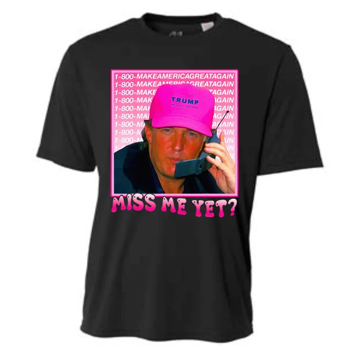 Funny Trump Miss Me Yet Trump 2024 President 2024 Cooling Performance Crew T-Shirt