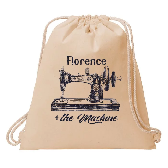 Florence The Machine Sewciopath Sewing Lover Drawstring Bag