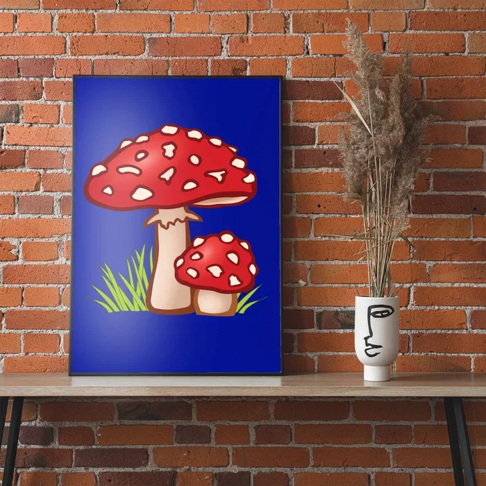 Funny Toadstool Mushroom Plant Toxic Fungus Cute Costume Meaningful Gift Poster