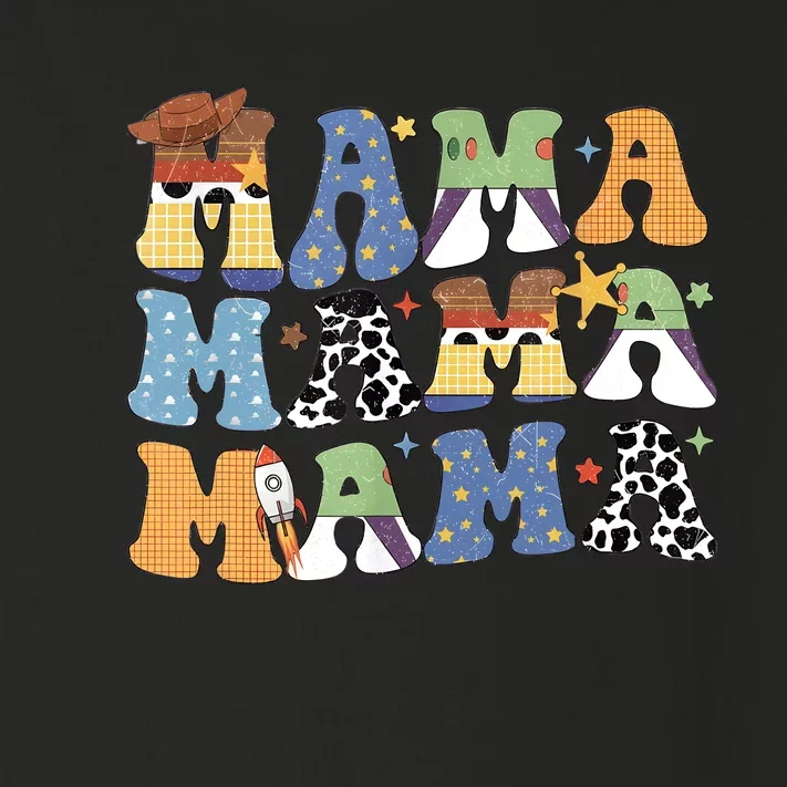 Funny Toy Mama Boy Mom Mothers Day Tee For Womens Toddler Long Sleeve Shirt