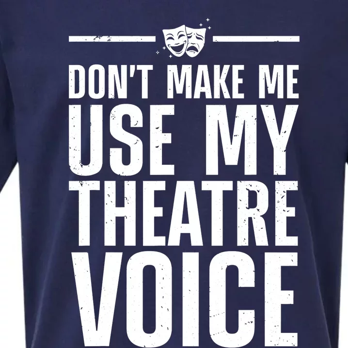 Funny Theatre Musical Theatre Theater Actor Sueded Cloud Jersey T-Shirt