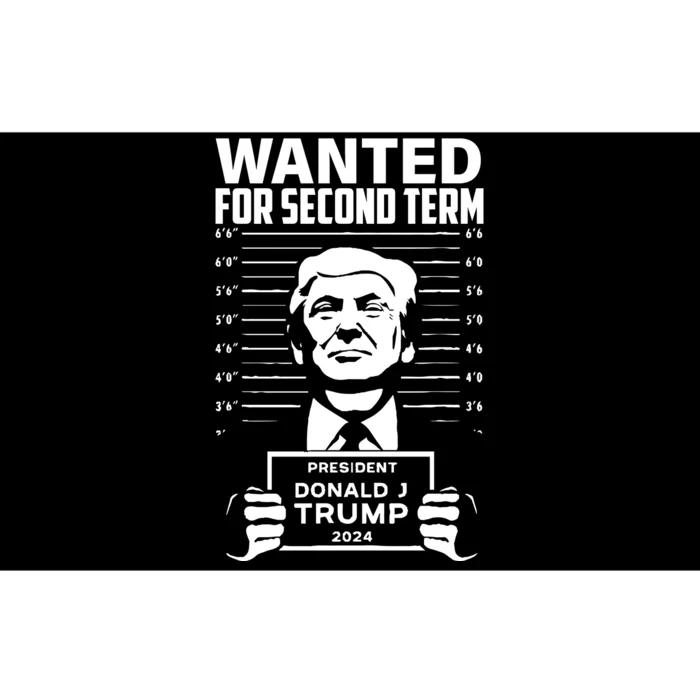 Free Trump Mugshot Wanted For Second Term 2024 Trump 2024 Front & Back ...