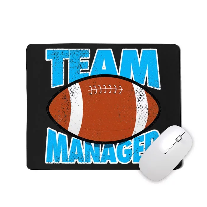 Football Team Manager Graphic Mousepad