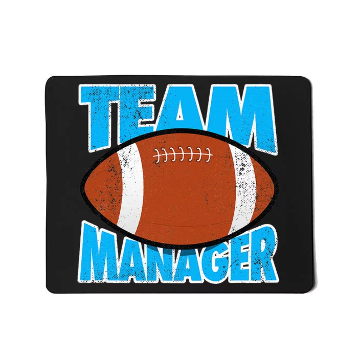 Football Team Manager Graphic Mousepad