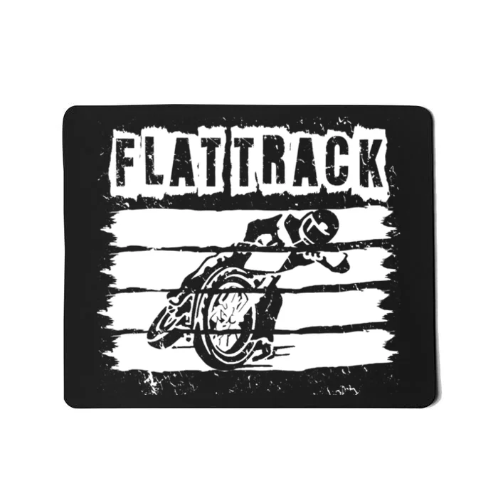 Flat Track Motorcycle Racing Dirt Track Speedway Gift Mousepad