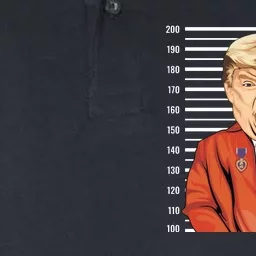 Funny Trump Mugshot Softstyle Adult Sport Polo