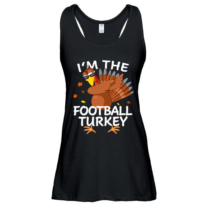 Football Turkey Matching Outfit Thanksgiving Pajamas Family Ladies Essential Flowy Tank