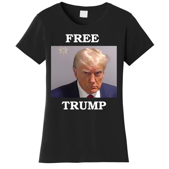 Free Trump Mugshot Design Women's T-Shirt