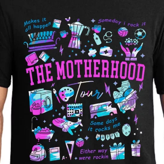 Funny The Motherhood Mama Pajama Set