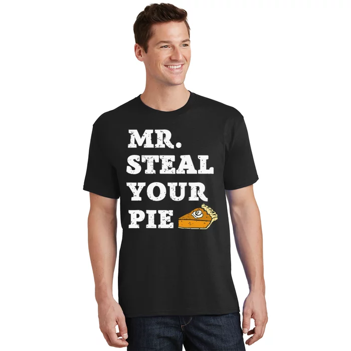 Funny Thanksgiving Mr Steal Your Pie Baby T-Shirt