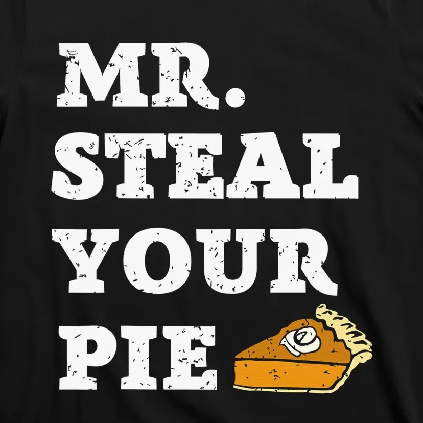 Funny Thanksgiving Mr Steal Your Pie Baby T-Shirt