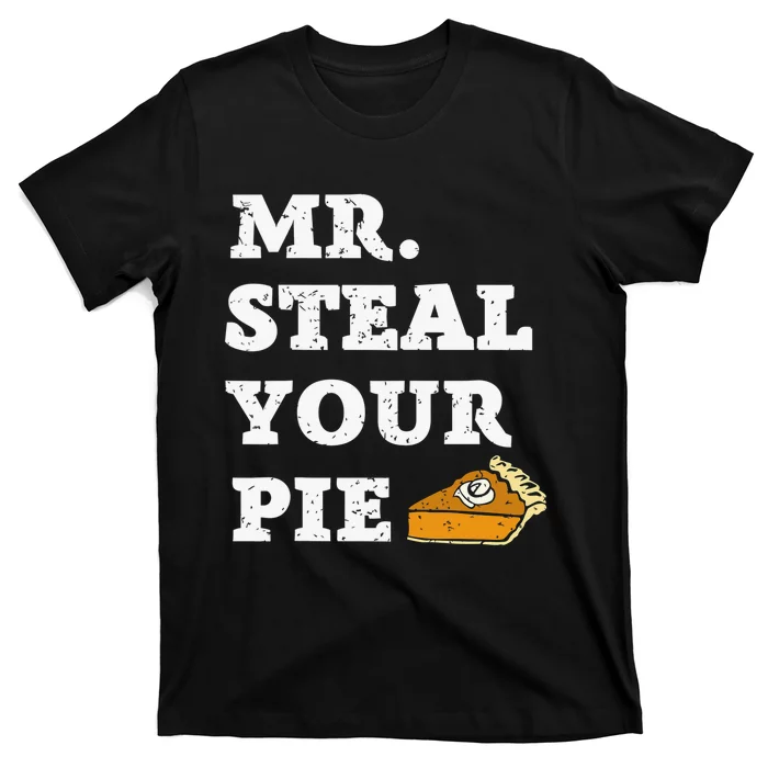 Funny Thanksgiving Mr Steal Your Pie Baby T-Shirt