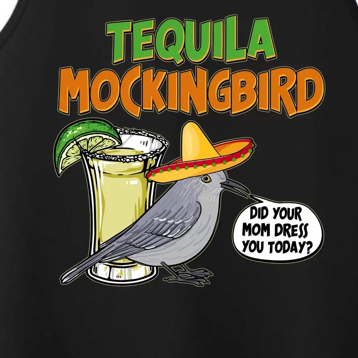 Funny Tequila Mockingbird Performance Tank