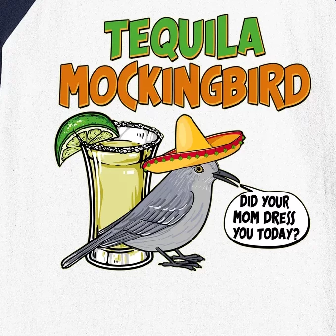 Funny Tequila Mockingbird Baseball Sleeve Shirt