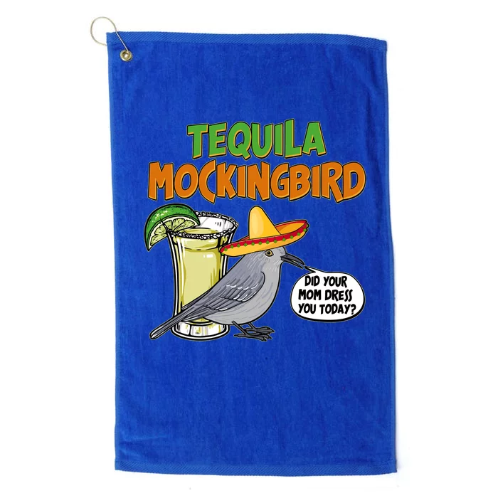 Funny Tequila Mockingbird Platinum Collection Golf Towel