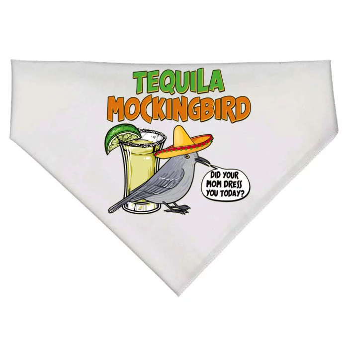 Funny Tequila Mockingbird USA-Made Doggie Bandana