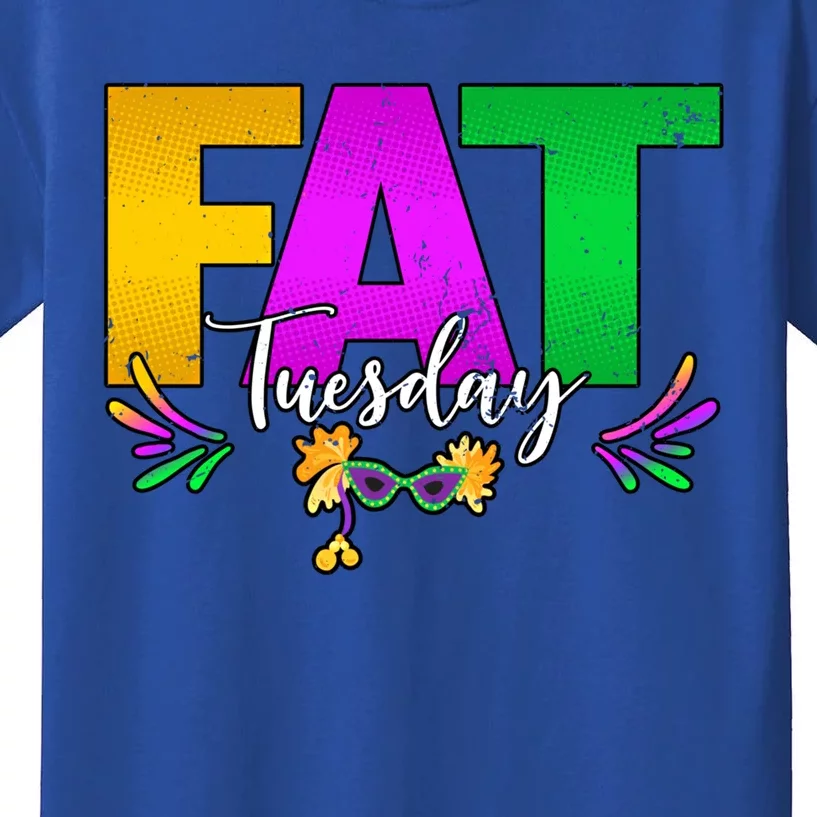 Fat Tuesday Mardi Gras Meaningful Gift Kids T-Shirt