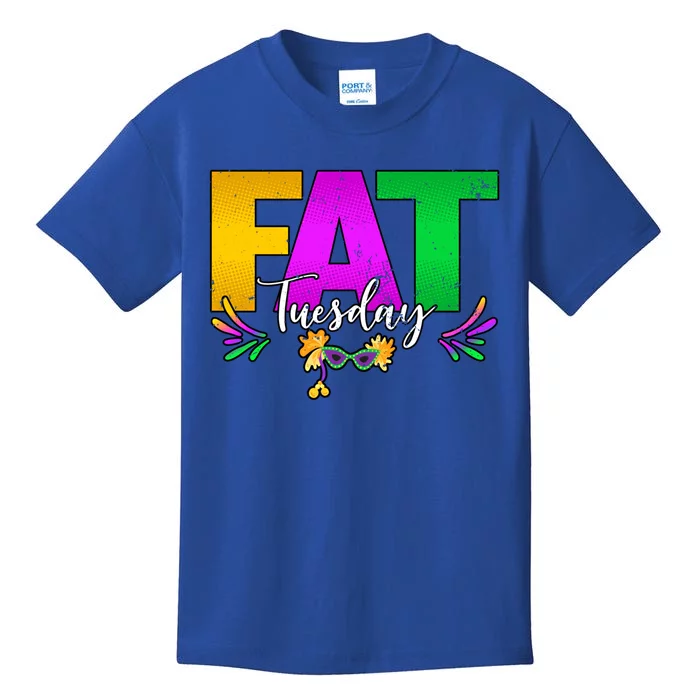 Fat Tuesday Mardi Gras Meaningful Gift Kids T-Shirt