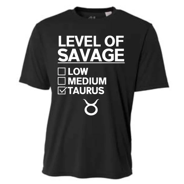 Funny Taurus Merch Awesome Zodiac Sign Design Cooling Performance Crew T-Shirt