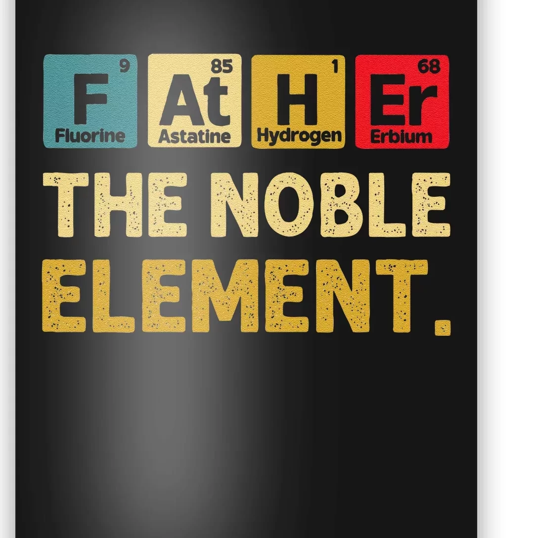 Father The Noble Element FatherS Day S Poster