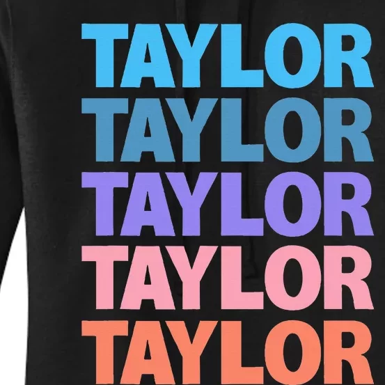 Funny T.aylor Name style Women's Pullover Hoodie